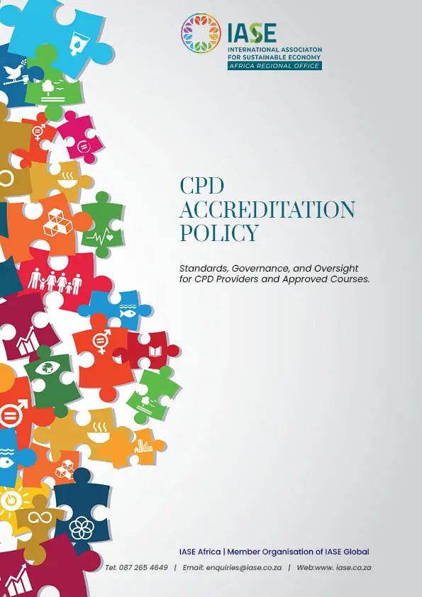 Cover of IASE Africa CPD Accreditation Policy